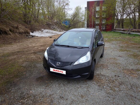 2008 Honda Fit II, чёрный, 600000 рублей