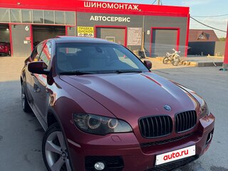 2008 BMW X6 35i 6-speed I (E71), красный, 1700000 рублей, вид 3