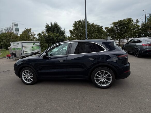 2018 Porsche Cayenne III, синий, 6100000 рублей - вид 7