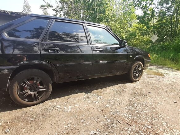 2009 Lada (ВАЗ) 2114, чёрный, 240000 рублей - вид 3