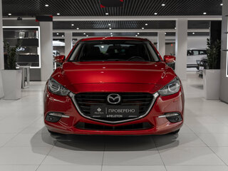 2018 Mazda 3 III (BM) Рестайлинг, красный, 1650000 рублей, вид 3