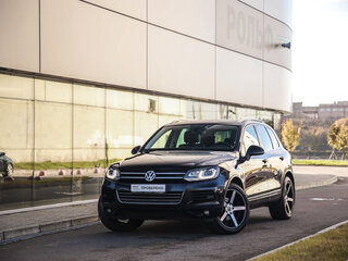 2014 Volkswagen Touareg II, чёрный, 1769000 рублей, вид 1