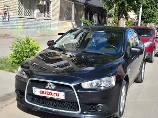 2011 Mitsubishi Lancer X Рестайлинг, чёрный, 740000 рублей, вид 3