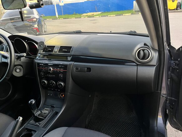 2008 Mazda 3 I (BK) Рестайлинг, серый, 650000 рублей - вид 30