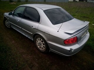 2007 Hyundai Sonata ТагАЗ IV (EF) Рестайлинг, серебристый, 320000 рублей, вид 3