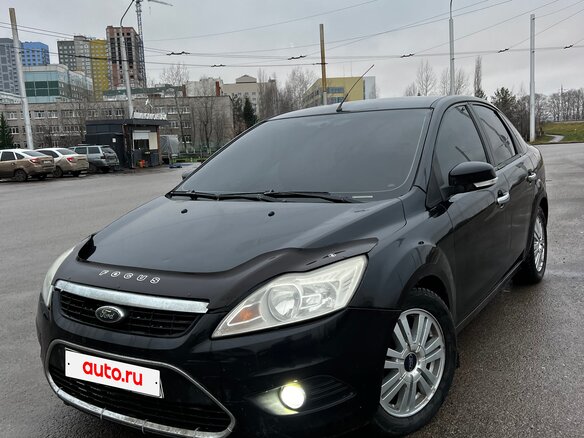 2011 Ford Focus II Рестайлинг, чёрный, 580000 рублей