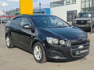 2012 Chevrolet Aveo II, чёрный, 585000 рублей, вид 3