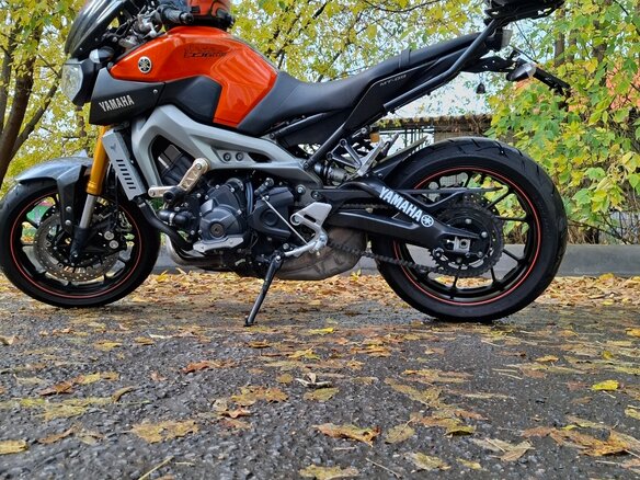 2015 Yamaha MT-09 (FZ-09), оранжевый, 750000 рублей - вид 17