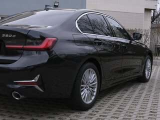 2019 BMW 3 серии 320d xDrive VII (G2x), чёрный, 5600000 рублей, вид 3