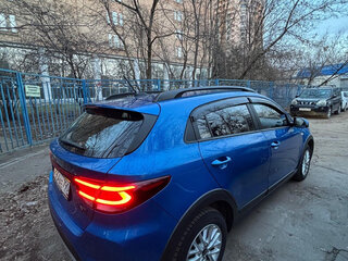 2019 Kia Rio X-Line IV, синий, 1870000 рублей, вид 4