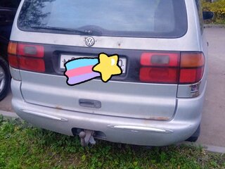 1997 Volkswagen Sharan I, серебристый, 220000 рублей, вид 4