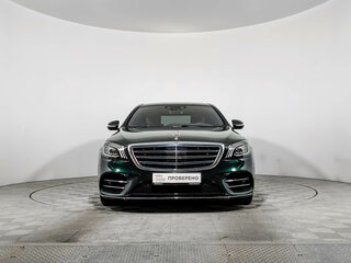2020 Mercedes-Benz S-Класс 400 d VI (W222, C217) Рестайлинг, зелёный, 6534000 рублей, вид 2