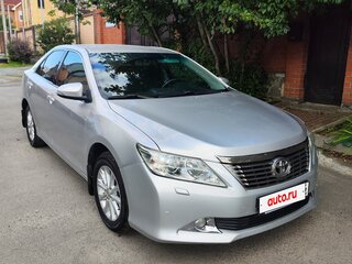 2013 Toyota Camry VII (XV50), серебристый, 1450000 рублей, вид 2