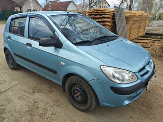 2008 Hyundai Getz I Рестайлинг, голубой, 340000 рублей, вид 2