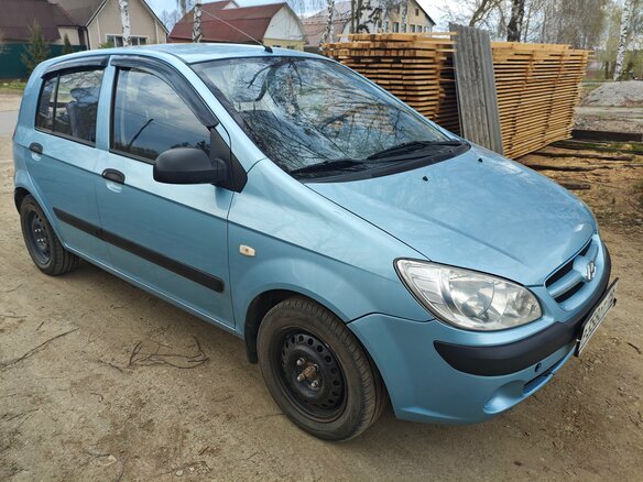 2008 Hyundai Getz I Рестайлинг, голубой, 340000 рублей - вид 1
