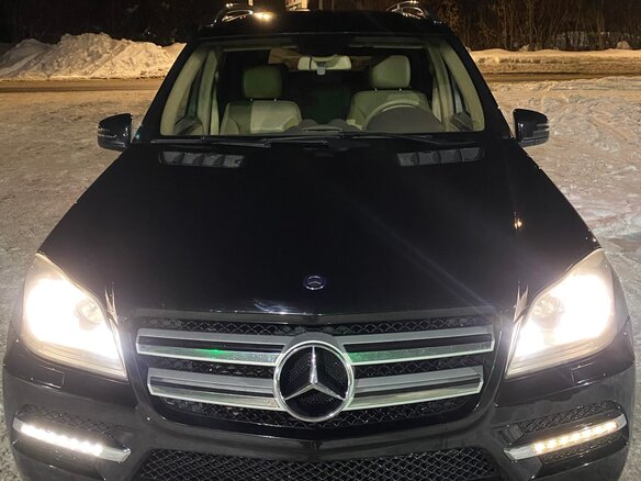 2010 Mercedes-Benz GL-Класс 350 I (X164) Рестайлинг, чёрный, 1750000 рублей - вид 3