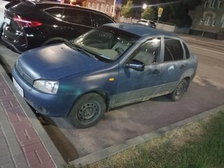 2007 Lada (ВАЗ) Kalina I, синий, 120000 рублей, вид 1