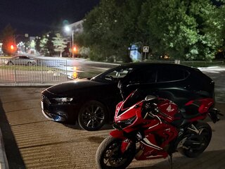 2019 Mazda 3 IV (BP), чёрный, 1870000 рублей, вид 5