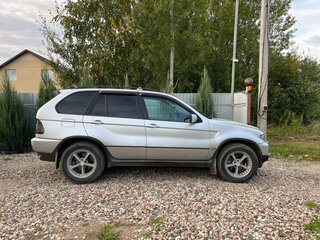2005 BMW X5 3.0i I (E53) Рестайлинг, серебристый, 890000 рублей, вид 3