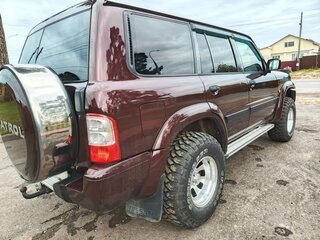 2000 Nissan Patrol V (Y61), пурпурный, 1700000 рублей, вид 4