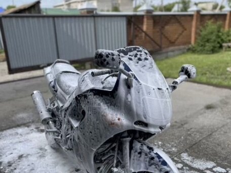 2005 Kawasaki ZZR 400, синий, 210000 рублей, вид 3