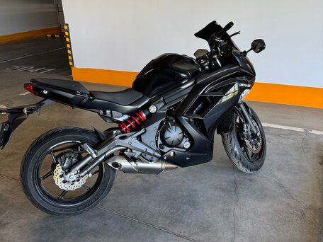 2012 Kawasaki ER-6F (Ninja 650R), чёрный, 535000 рублей, вид 5