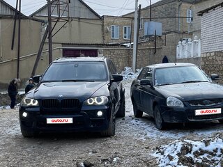 2009 BMW X5 4.8i II (E70), синий, 1100000 рублей, вид 4