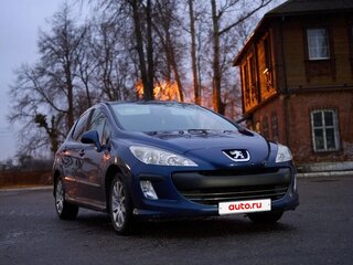 2008 Peugeot 308 I, синий, 530000 рублей, вид 1