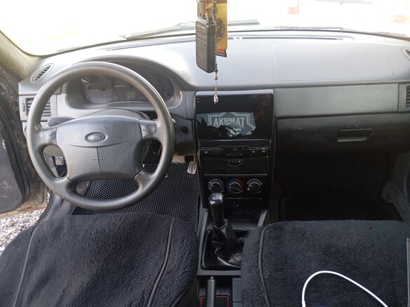 2009 Lada (ВАЗ) Priora I, зелёный, 125000 рублей - вид 3