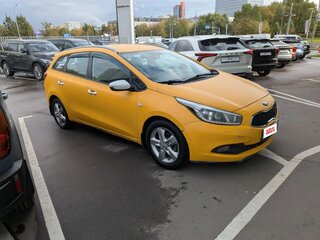 2014 Kia Ceed II, жёлтый, 367521 рублей, вид 1