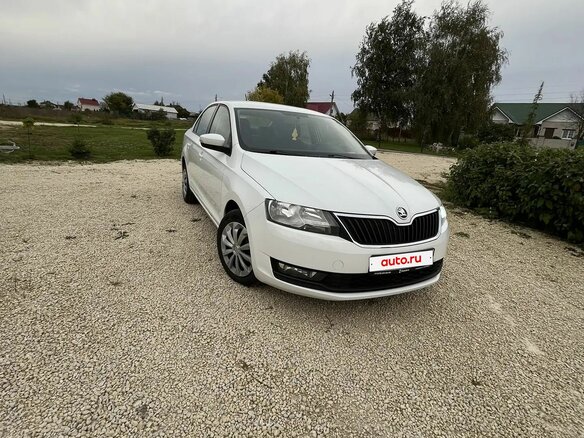 2019 Skoda Rapid I Рестайлинг, белый, 1295000 рублей - вид 8