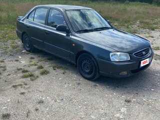 2008 Hyundai Accent ТагАЗ II, серый, 239000 рублей, вид 2
