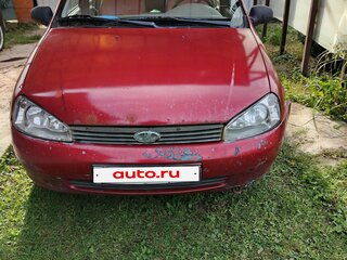 2006 Lada (ВАЗ) Kalina I, красный, 100000 рублей, вид 1