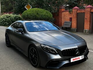 2016 Mercedes-Benz S-Класс 500 VI (W222, C217), серый, 6500000 рублей, вид 1