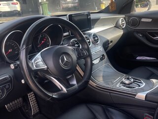 2017 Mercedes-Benz C-Класс 180 9G-TRONIC IV (W205), синий, 1950000 рублей, вид 4