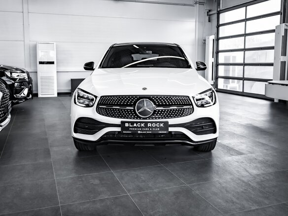 2019 Mercedes-Benz GLC Coupe 300 I (C253) Рестайлинг, белый - вид 6