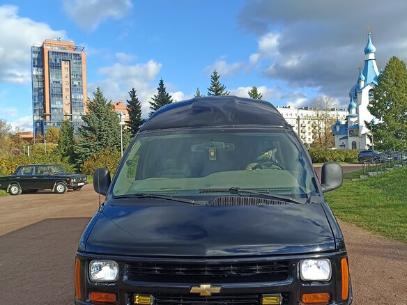 2000 Chevrolet Express I, чёрный, 1230000 рублей - вид 7