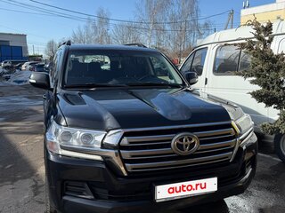 2018 Toyota Land Cruiser 200 Series Рестайлинг 2, чёрный, 4850000 рублей, вид 2