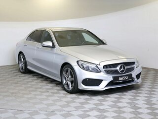 2016 Mercedes-Benz C-Класс 200 9G-TRONIC IV (W205), серебристый, 1860000 рублей, вид 3