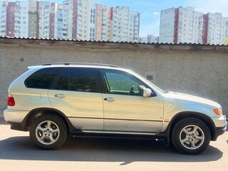 2002 BMW X5 4.4i I (E53), серебристый, 599999 рублей, вид 4