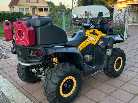 2012 BRP Can-Am Outlander X MR 1000R, чёрный, 1050000 рублей, вид 5
