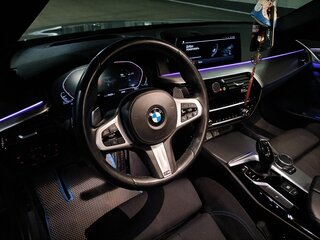 2020 BMW 5 серии 520d VII (G30/G31/G38) Рестайлинг, серый, 4700000 рублей, вид 4