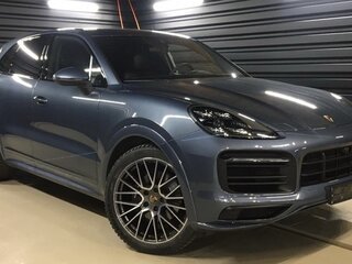 2019 Porsche Cayenne III, голубой, 6900000 рублей, вид 4