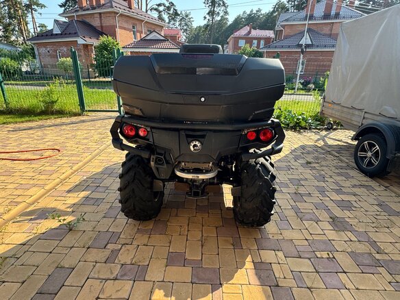 2013 BRP Can-Am Outlander MAX 650, зелёный, 1100000 рублей - вид 3