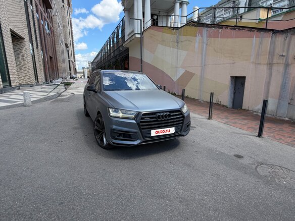 2015 Audi Q7 II (4M), серый - вид 2