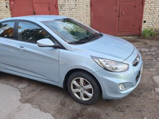 2012 Hyundai Solaris I, голубой, 850000 рублей, вид 2