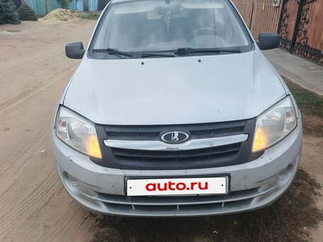 2012 Lada (ВАЗ) Granta I, серебристый, 300000 рублей, вид 1