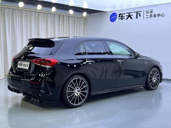 2023 Mercedes-Benz A-Класс AMG 35 AMG II (W177) Рестайлинг, чёрный - вид 5