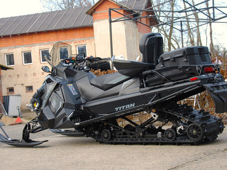 2026 Polaris PROSTAR S4 Titan Adventure 155, чёрный, 2227300 рублей, вид 5