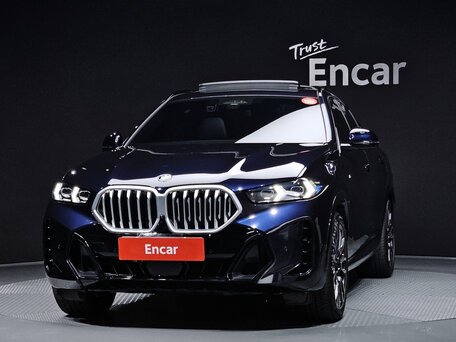 2024 BMW X6 40i III (G06) Рестайлинг, синий, 11417000 рублей, вид 2